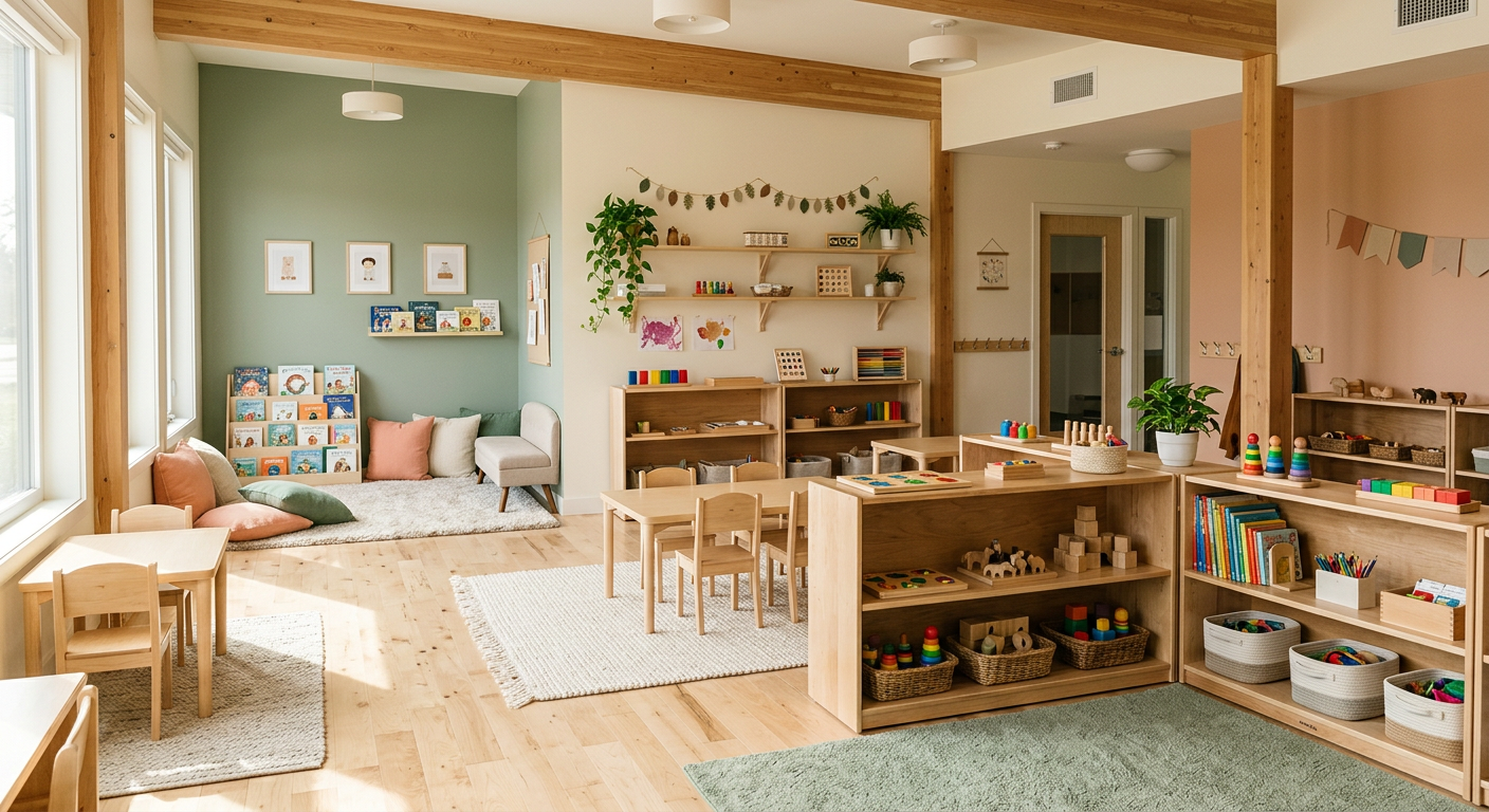 VPK in Apopka, FL A calm play and learning room at Kindred Kids