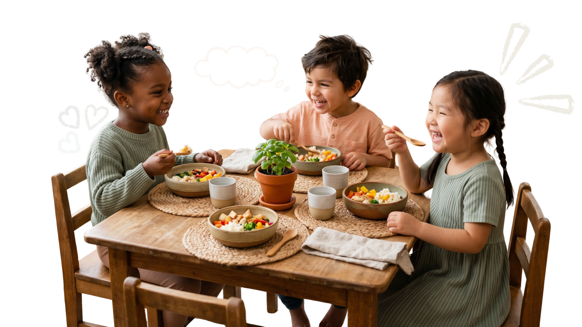 kids eating